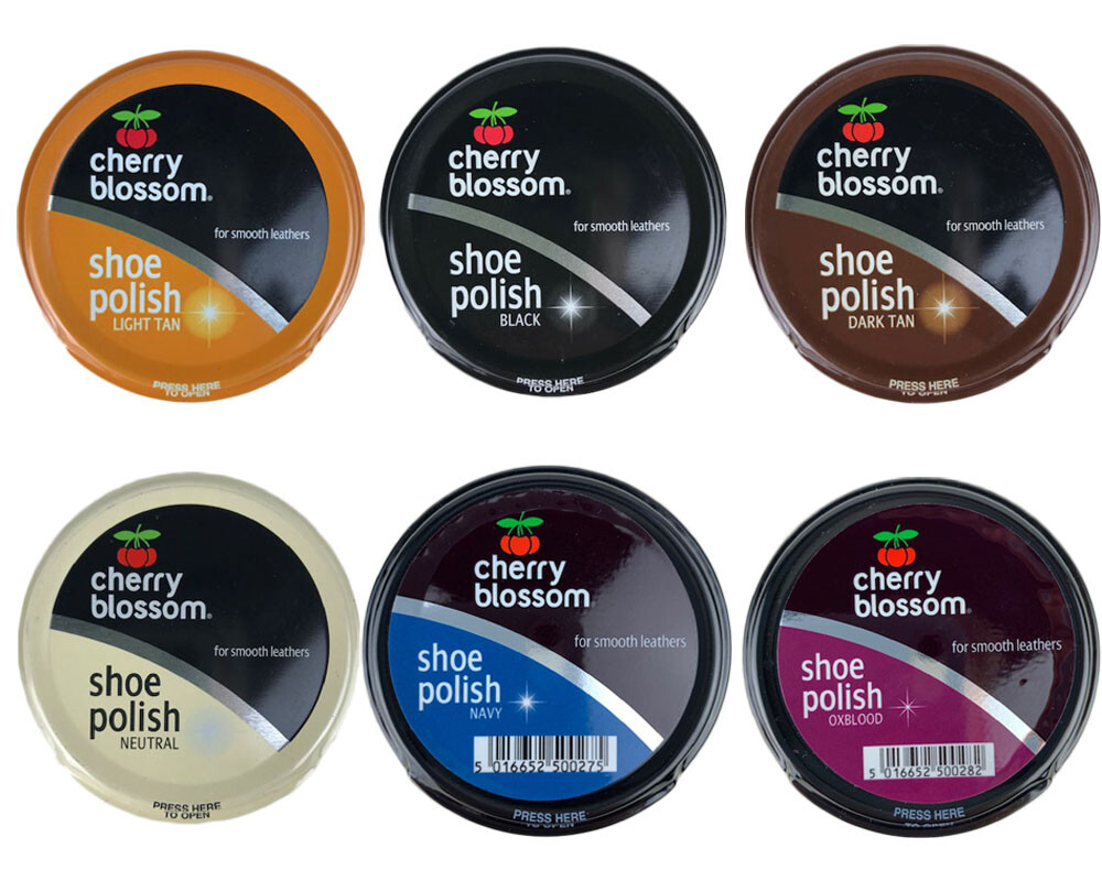 Cherry Blossom Traditional Shoe Polish 